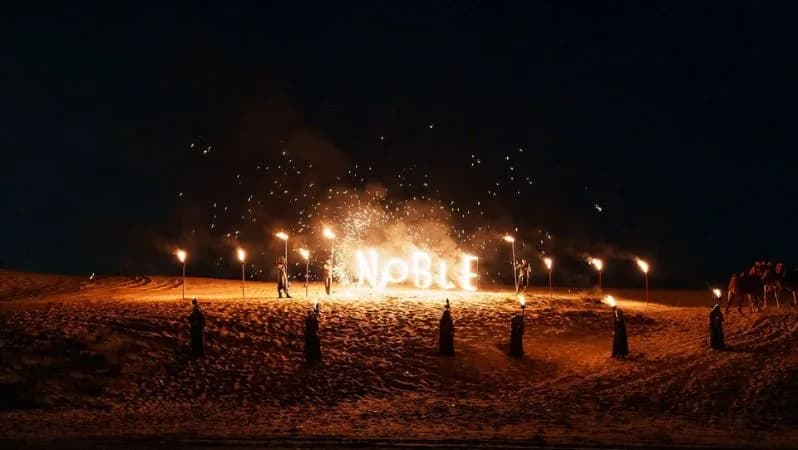 Noble Dinner Show Dubai: An Unforgettable Evening of Food & Entertainment